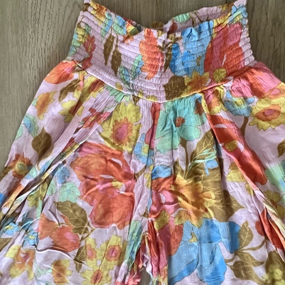 BILLABONG Floral wide leg beach pants  Size Medium - Picture 11 of 13